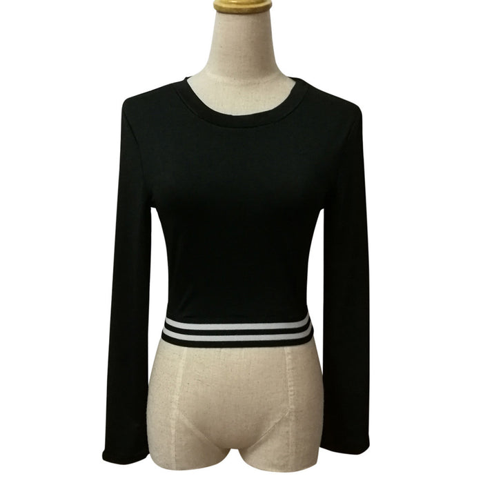 Back Stripe Yoga Top