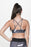 STONE PRINTED SPORTS BRA