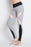 Stylish Contrast Color Panel Yoga Legging