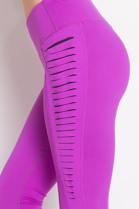 High Performance Leggings With Cutout Side Panels