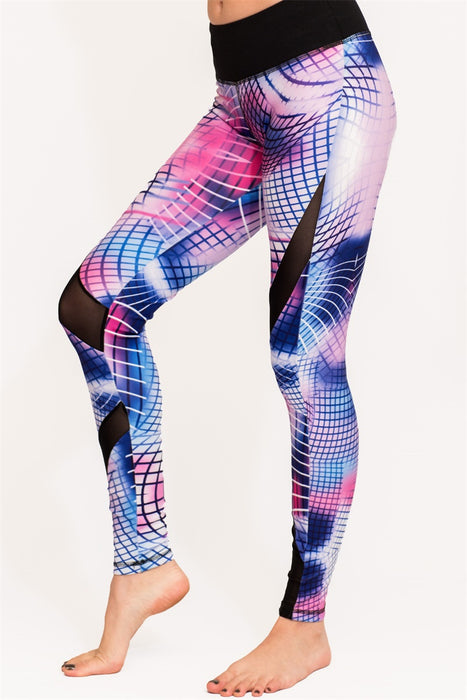 Abstract Printing Yoga Legging