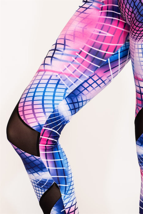 Abstract Printing Yoga Legging