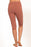 hi-rise Capri with a side crisscross strap cutout