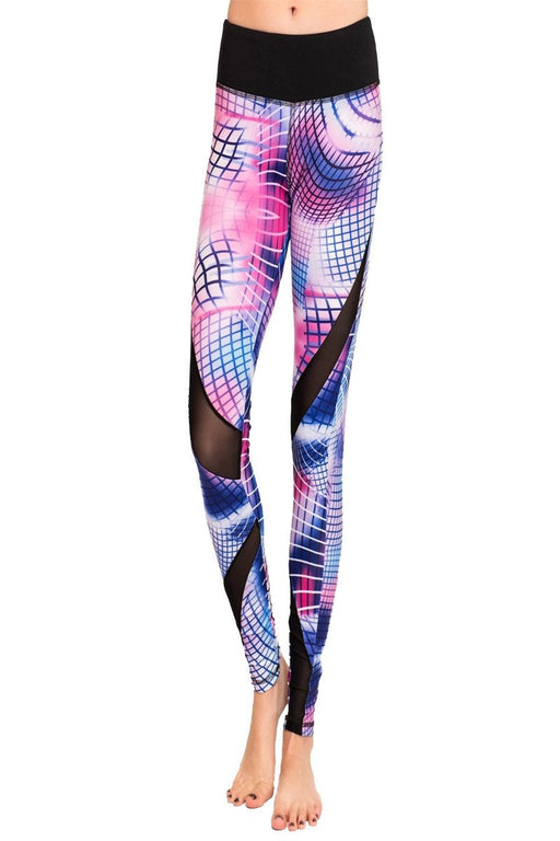 Abstract Printing Yoga Legging